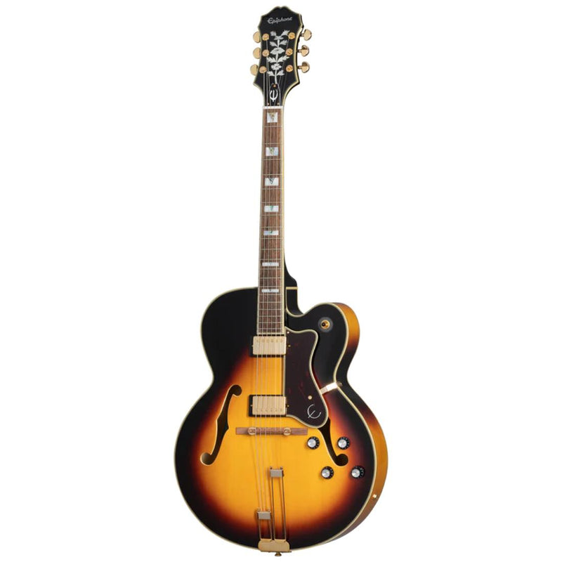 Epiphone Broadway Hollowbody Guitar w/ Gig Bag - Vintage Sunburst