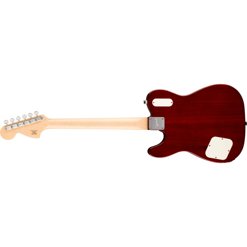 Squier Paranormal Troublemaker Telecaster Deluxe Electric Guitar with Bigsby - Honey Sunburst