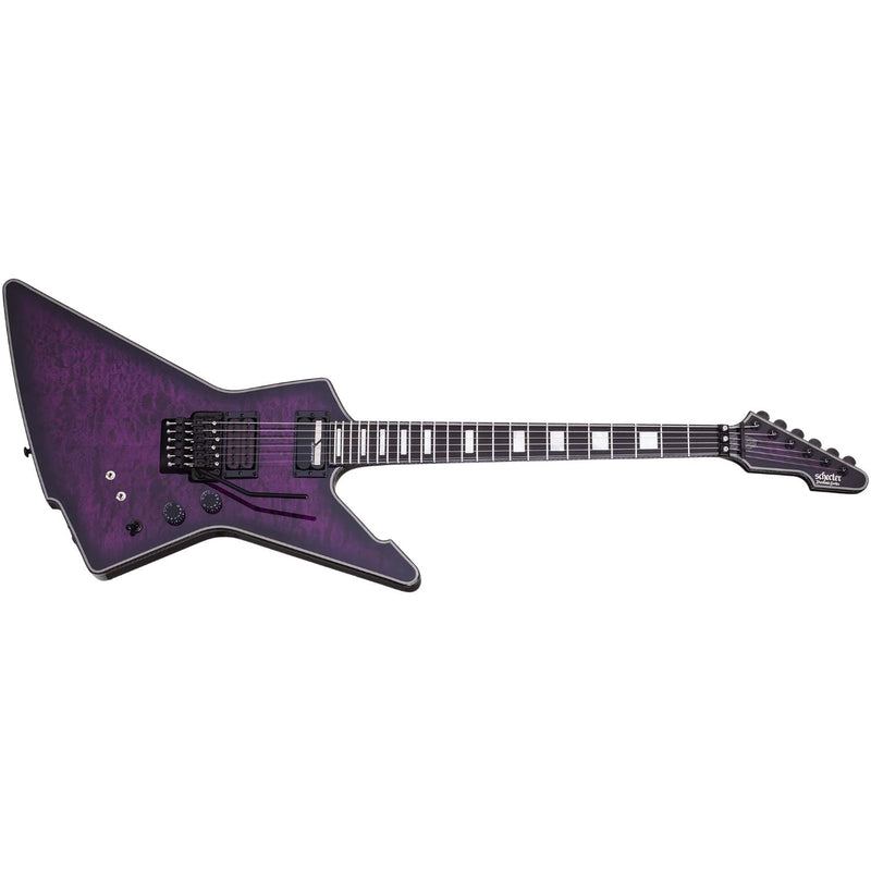 Schecter E-1 FR S Special Edition Guitar - Trans Purple Burst
