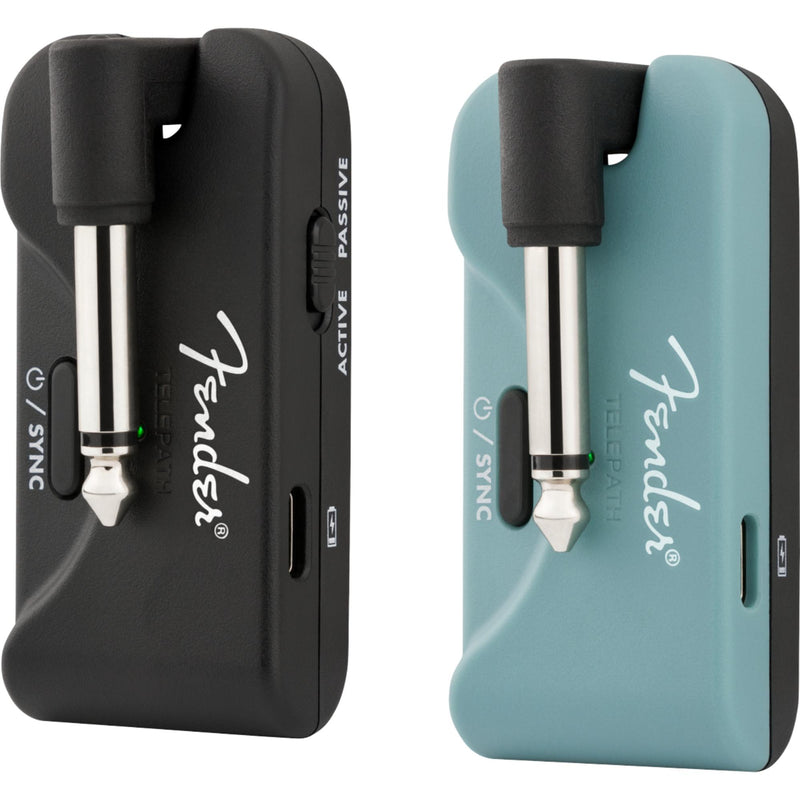 Fender Telepath Wireless System - Mystic Ice Blue and Black