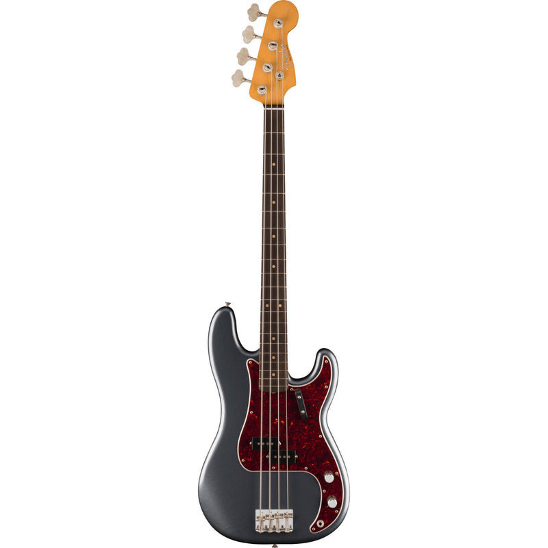 Fender Vintera II Road Worn 60s Precision 4-String Bass w/ Hardshell Case - Charcoal Frost Metallic