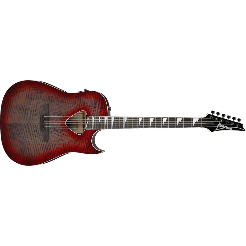 Ibanez ALT50FA Acoustic-Electric Guitar - Red Doom Burst High Gloss