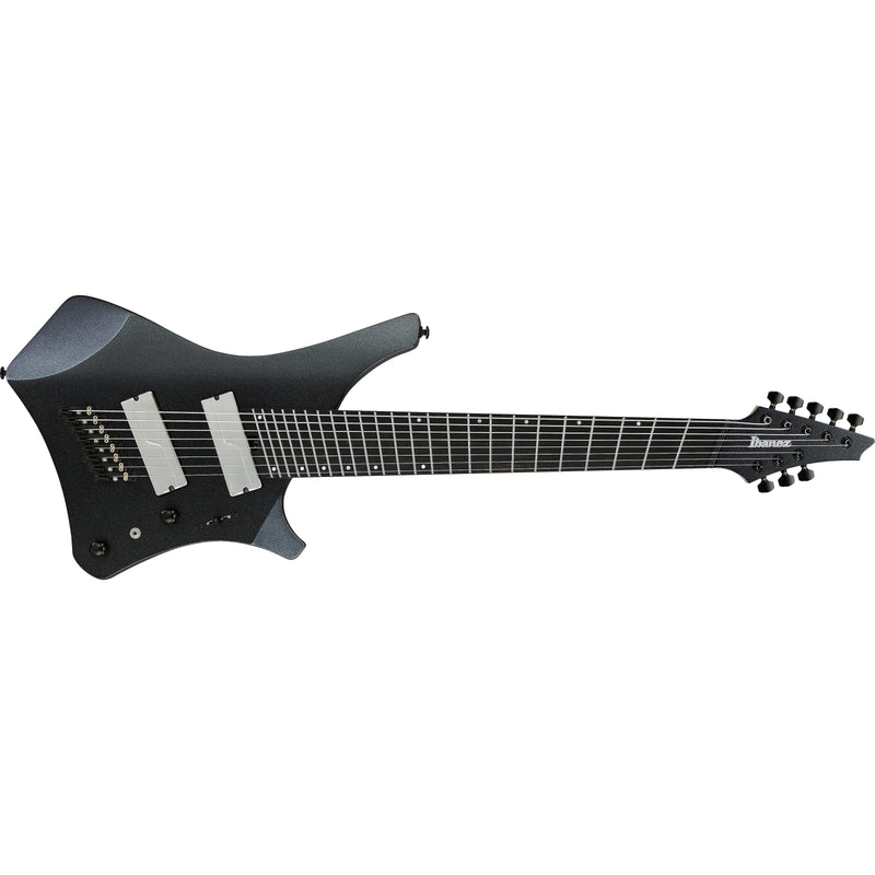 Ibanez A528 A Series 8-String Multi-Scale Guitar w/ Bag - Iron Pewter