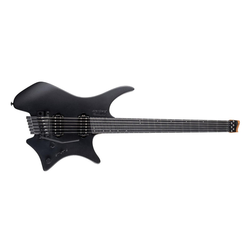 Strandberg Boden Metal NX 6 Tremolo Headless Multi-Scale Guitar w/ Gig Bag - Black Granite