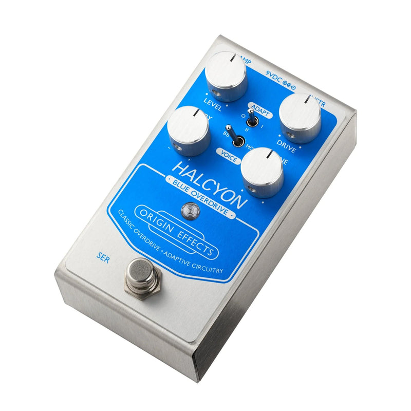 Origin Effects Halcyon Blue Overdrive Pedal
