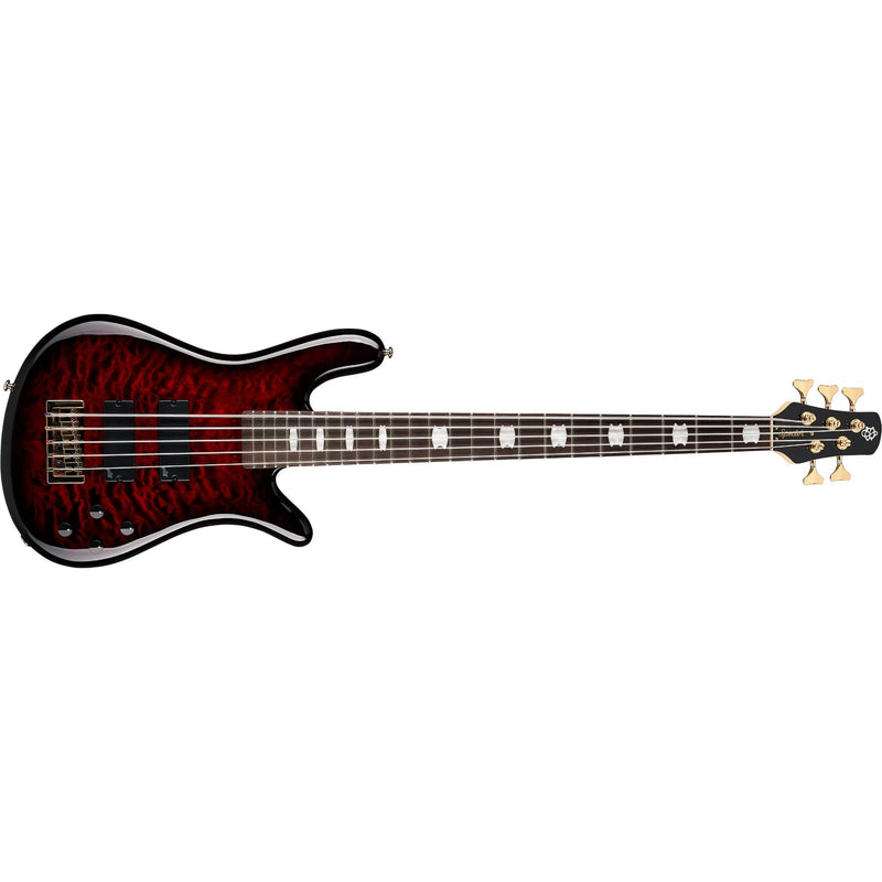 Spector Icon NS-5 Bolt-On 5-string Bass - Black Cherry Gloss