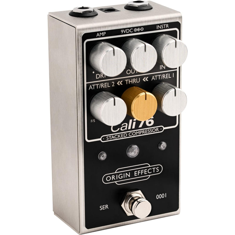 Origin Effects Cali76 Stacked Edition Black Compressor Pedal - Black