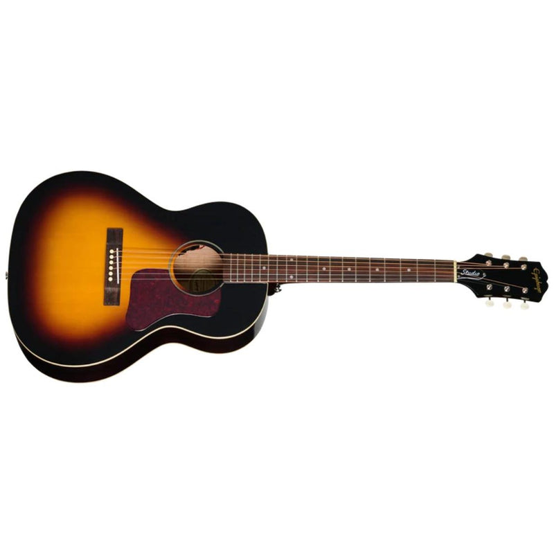 Epiphone Blues King Studio Acoustic-Electric Guitar w/ Gig Bag - Dark Burst