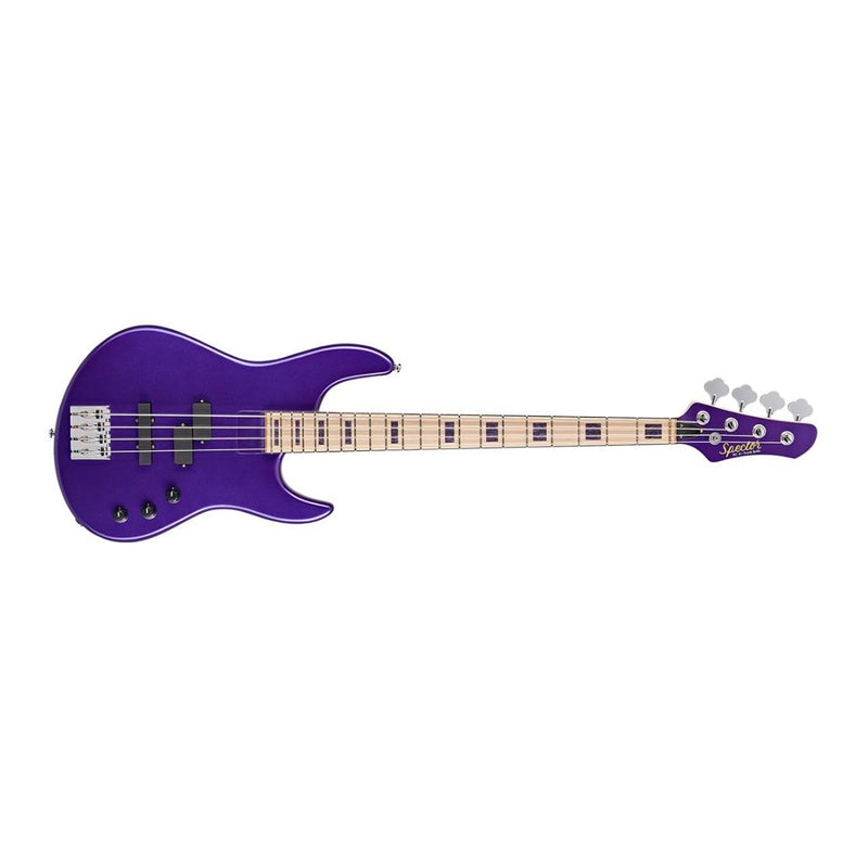 Spector Icon NC-4 Frank Bello Signature 4-String Bass - Tina Rose Metallic Purple