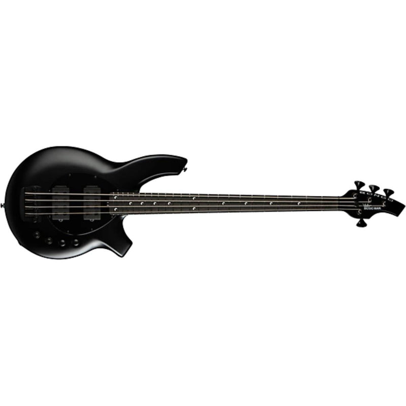 Music Man Bongo HH 4-String Bass w/ Softshell Case - Stealth Black
