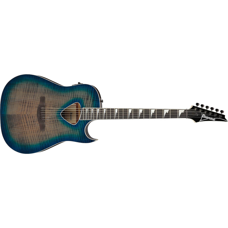 Ibanez ALT50FA Acoustic-Electric Guitar - Blue Doom Burst High Gloss