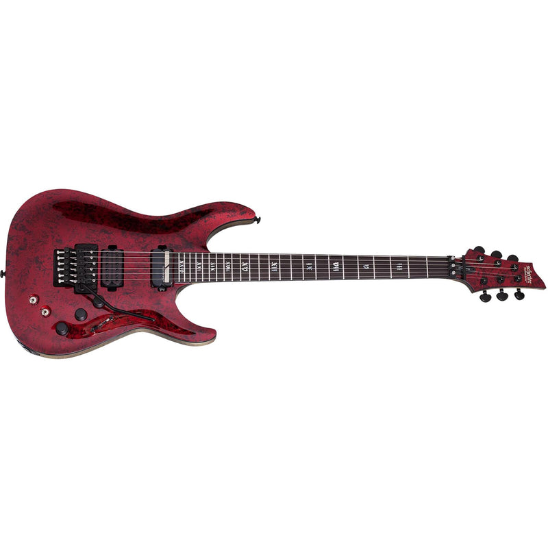 Schecter C-1 FR S Apocalypse Guitar - Red Reign