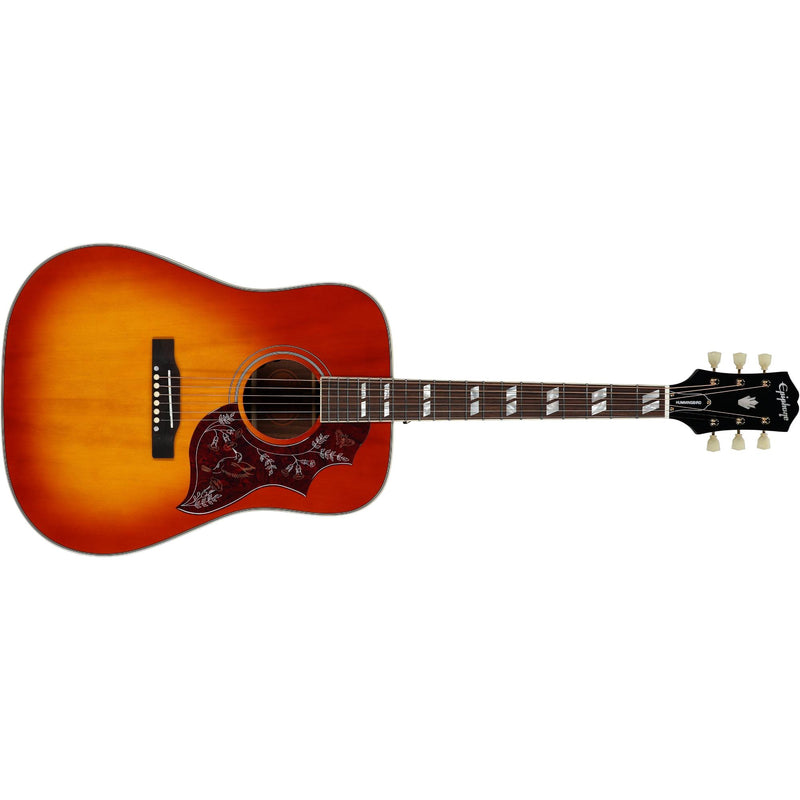 Epiphone Hummingbird Standard Acoustic-Electric Guitar w/ Fishman Electronics & Premium Gig Bag - Cherry Sunburst