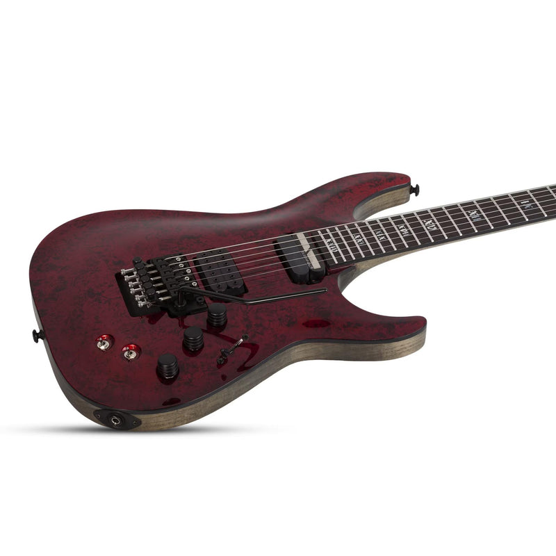Schecter C-1 FR S Apocalypse Guitar - Red Reign