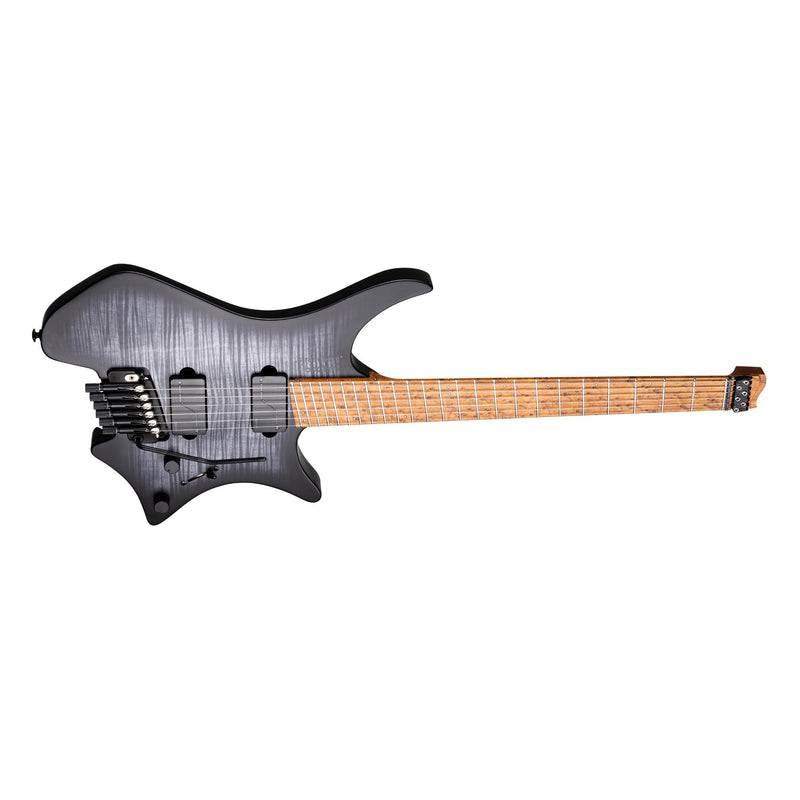 Strandberg Boden Original N2.6T Headless Multi-Scale Guitar w/ Gig Bag - Black Denim Burst Satin