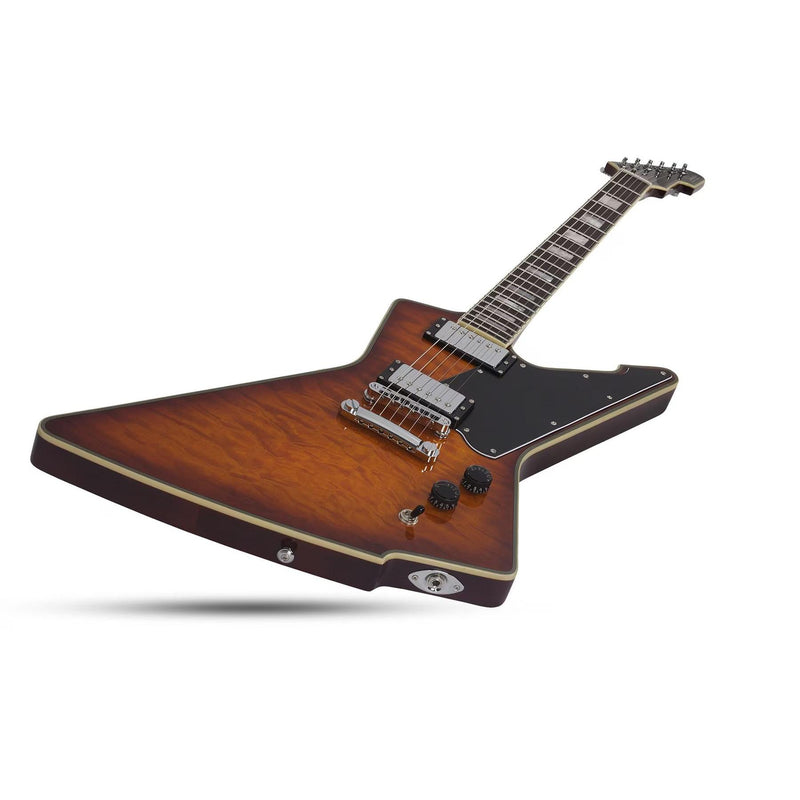 Schecter E-1 Custom Special Edition Guitar - Vintage Sunburst