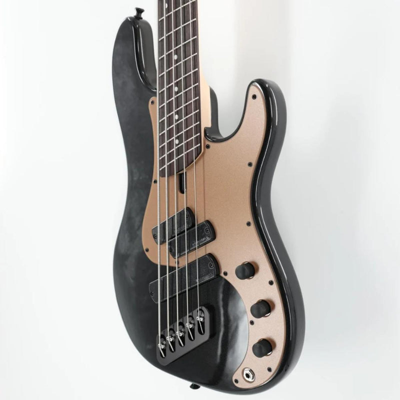 Dingwall SP1 5 Multi-Scale 5-String Bas w/ Padded Gig Bag - Metallic Black