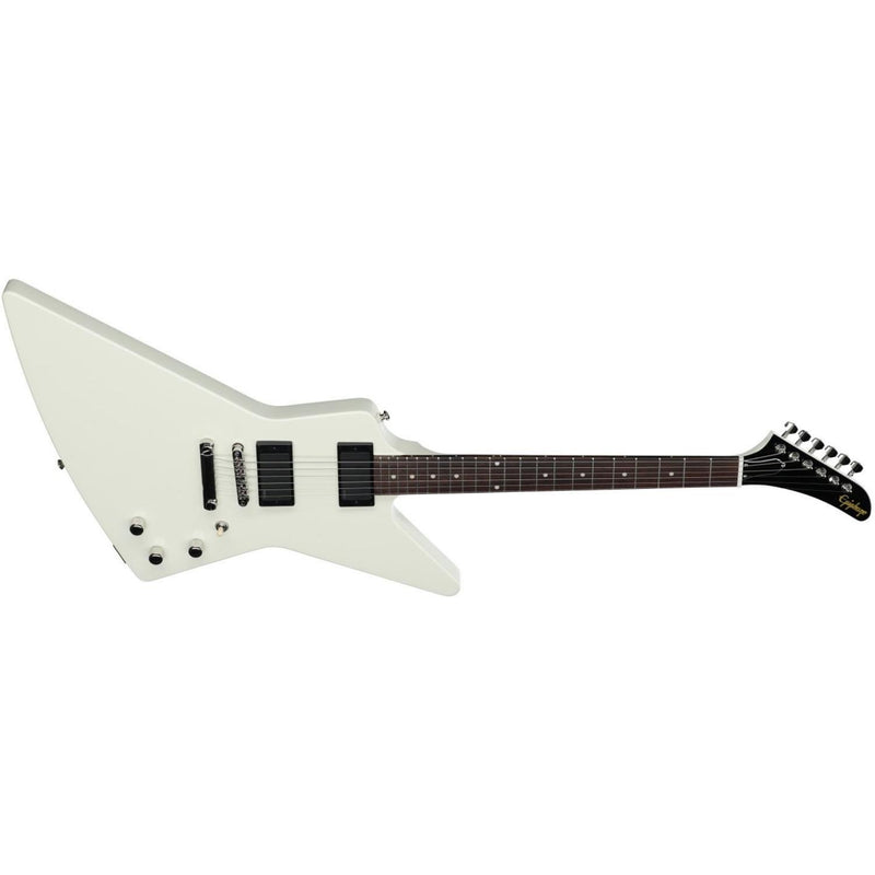 Epiphone Explorer '80s EMG Guitar w/ EMG Pickups & Premium Gig Bag - Classic White