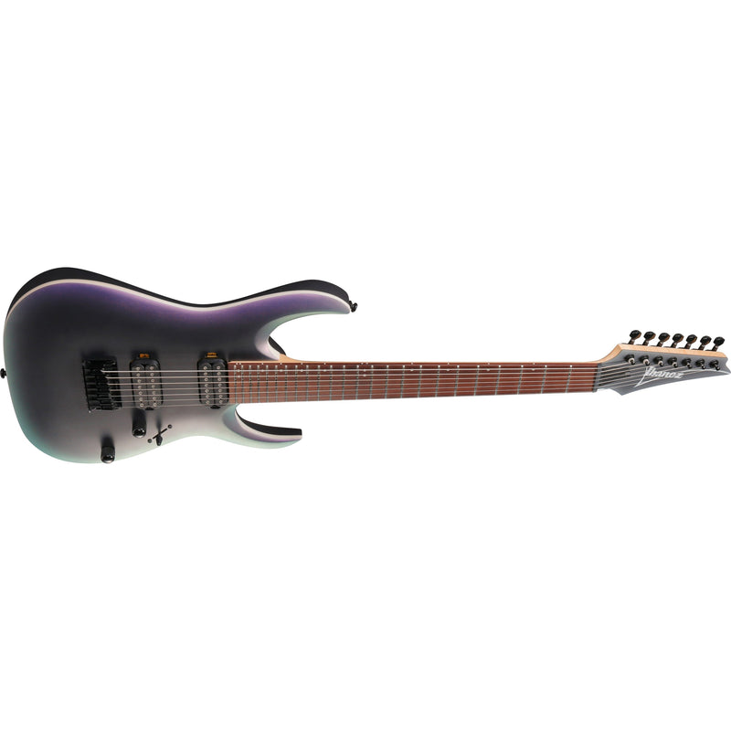 Ibanez RGA742EX RGA Standard 7-String Guitar - Black Aurora Burst Matte