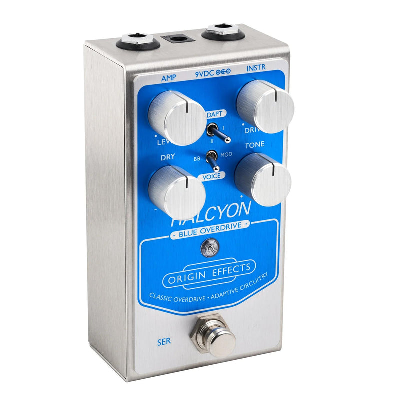 Origin Effects Halcyon Blue Overdrive Pedal