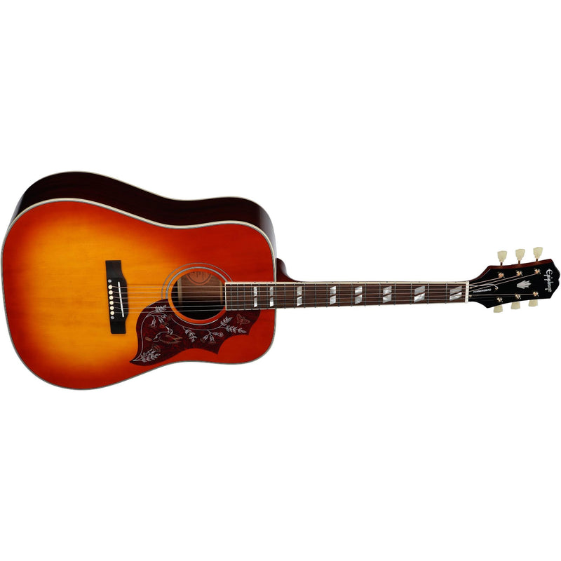 Epiphone Hummingbird Standard Acoustic-Electric Guitar w/ Fishman Electronics & Premium Gig Bag - Cherry Sunburst