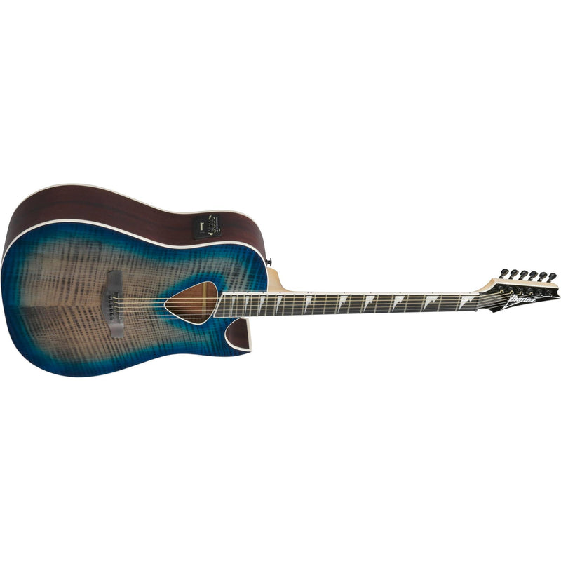 Ibanez ALT50FA Acoustic-Electric Guitar - Blue Doom Burst High Gloss