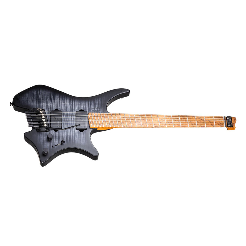 Strandberg Boden Original N2.6T Headless Multi-Scale Guitar w/ Gig Bag - Black Denim Burst Satin
