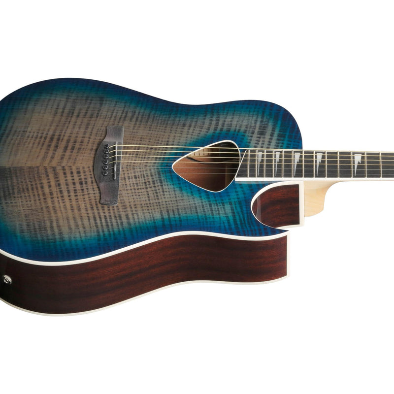 Ibanez ALT50FA Acoustic-Electric Guitar - Blue Doom Burst High Gloss