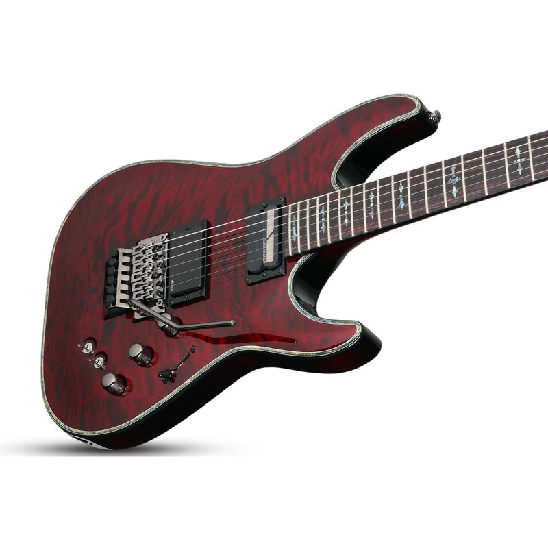 Schecter Hellraiser C-1 FR S Guitar - Black Cherry