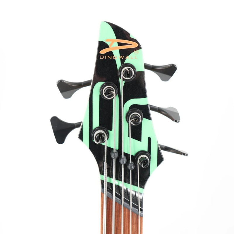 Dingwall John Taylor Signature 5 String Multi-Scale Bass w/ Padded Gig Bag - Metallic Black