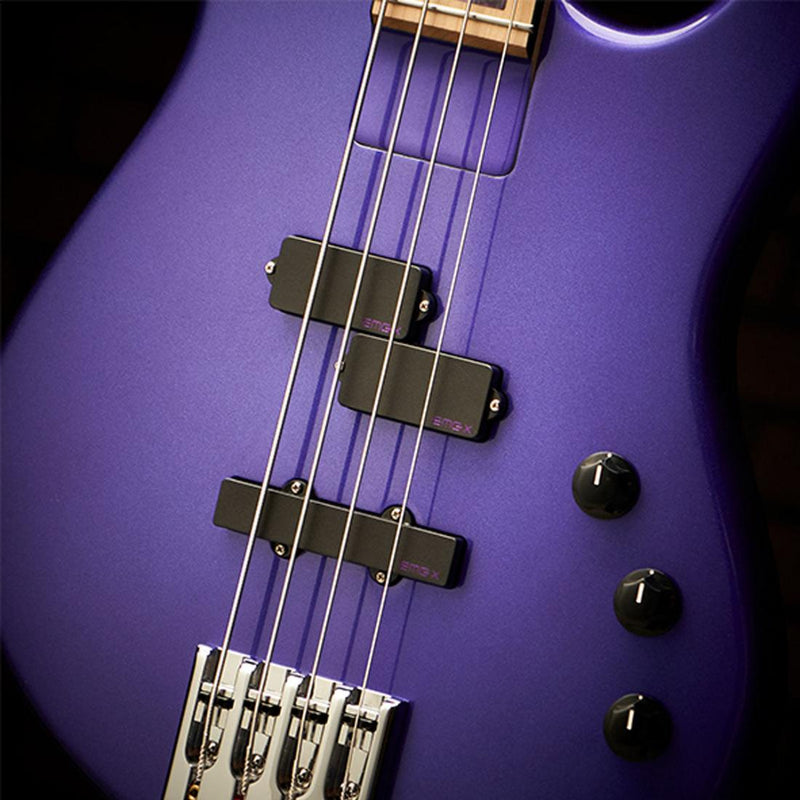 Spector Icon NC-4 Frank Bello Signature 4-String Bass - Tina Rose Metallic Purple