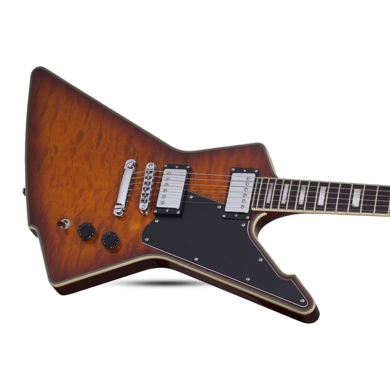 Schecter E-1 Custom Special Edition Guitar - Vintage Sunburst