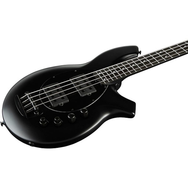 Music Man Bongo HH 4-String Bass w/ Softshell Case - Stealth Black