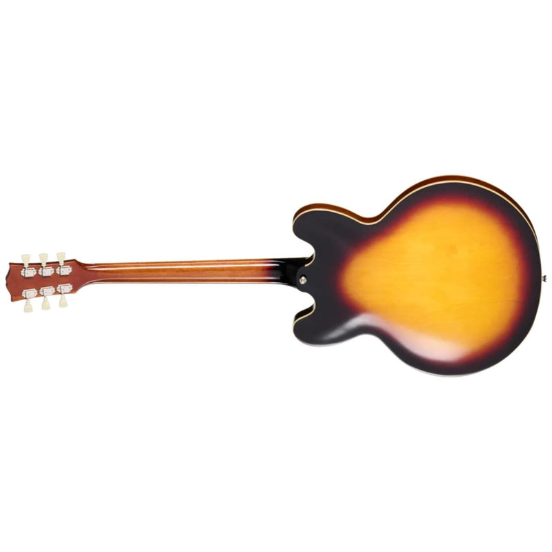 Epiphone 1962 ES-335 Reissue Inspired by Gibson Custom Semi-Hollow Guitar w/ Hardshell Case - Vintage Burst
