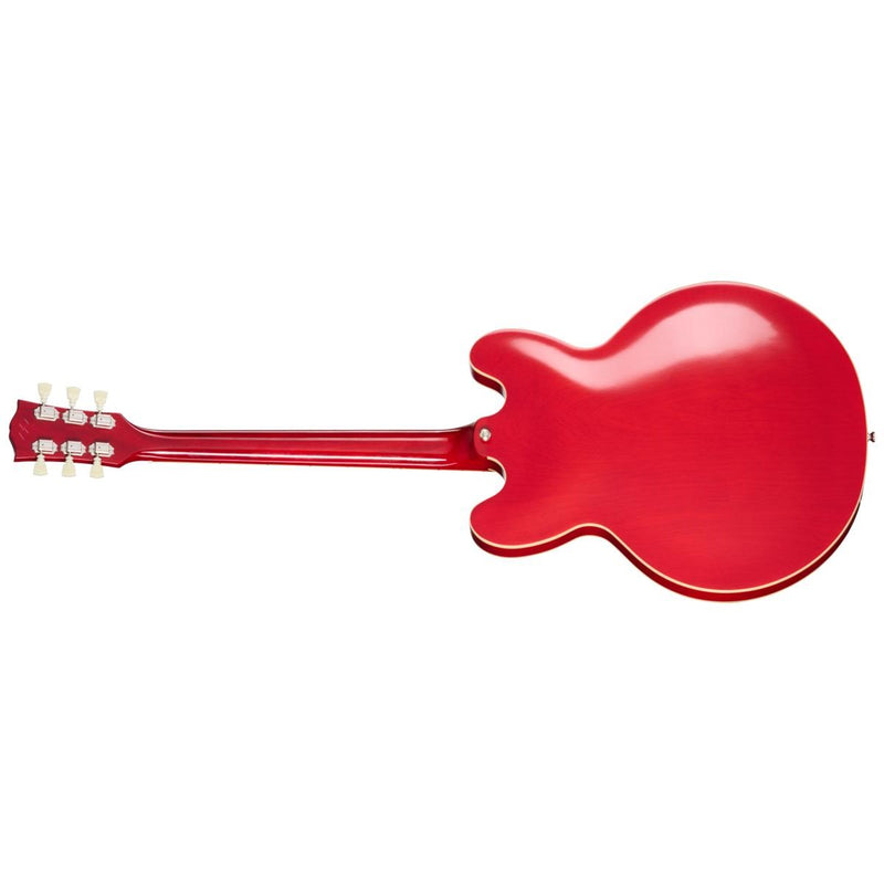 Epiphone 1962 ES-335 Reissue Left-Handed Inspired by Gibson Custom Semi-Hollow Guitar w/ Hardshell Case - Sixties Cherry