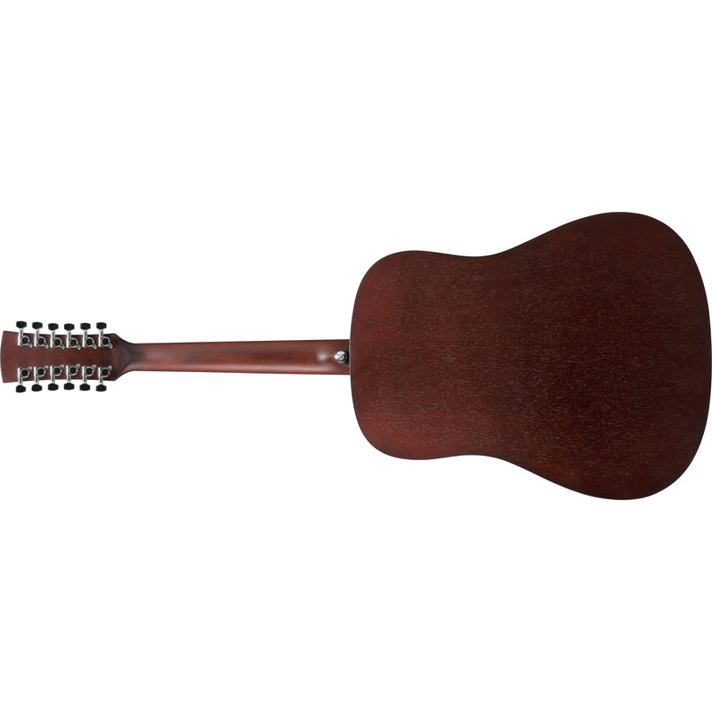 Ibanez PF5412 Acoustic 12-String Guitar - Weathered Black Open Pore Top