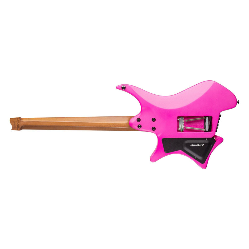 Strandberg Boden Standard N2.6T Headless Multi-Scale Guitar w/ Seymour Duncan Pickups & Gig Bag - Electric Fuchsia Metallic