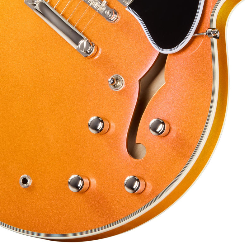 Epiphone Futura ES-355 Semi-Hollow Body Guitar w/ Premium Gig Bag - Firestorm Shift
