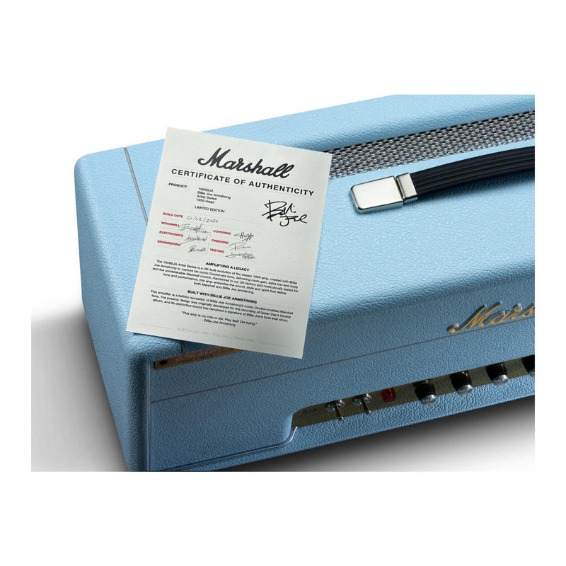 Marshall Billie Joe Armstrong Signature 100W Handwired Guitar Amplifier Head (Pre-Order)