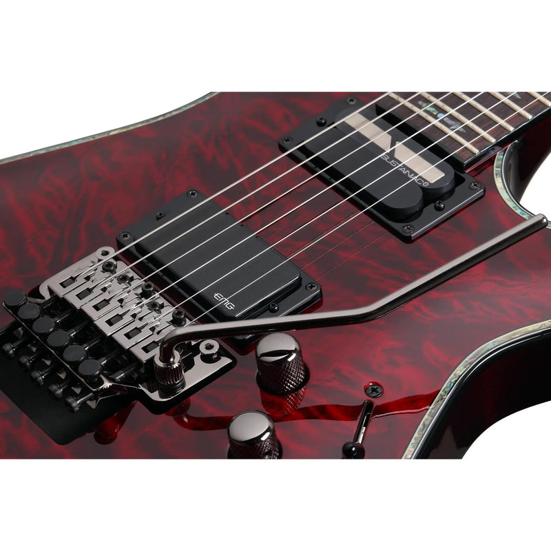 Schecter Hellraiser C-1 FR S Guitar - Black Cherry