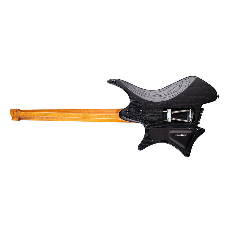 Strandberg Boden Original N2.6T Headless Multi-Scale Guitar w/ Gig Bag - Black Denim Burst Satin