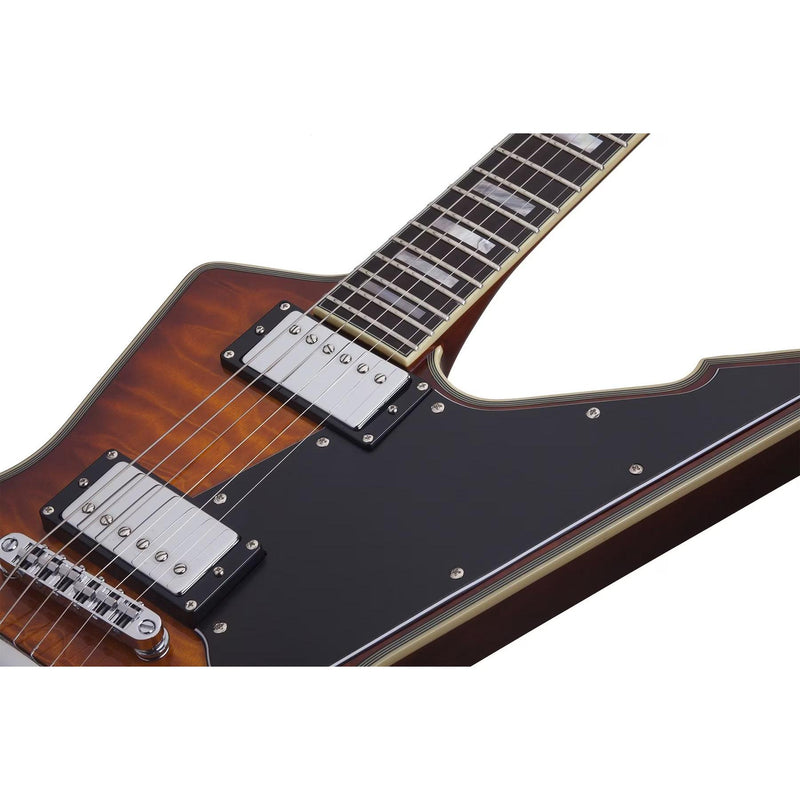 Schecter E-1 Custom Special Edition Guitar - Vintage Sunburst