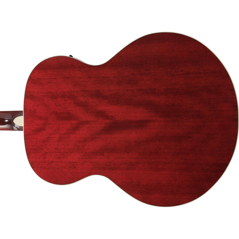 Ibanez AJ70M1E Artwood Jumbo Acoustic-Electric Guitar - Wine Red