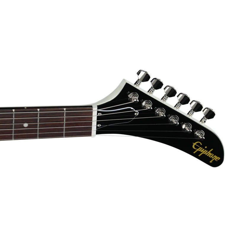 Epiphone Explorer '80s EMG Guitar w/ EMG Pickups & Premium Gig Bag - Classic White