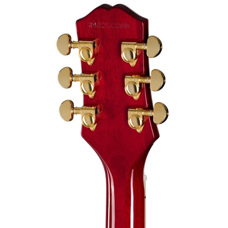 Epiphone Les Paul Custom Figured Guitar w/ Gig Bag - Heritage Cherry Sunburst