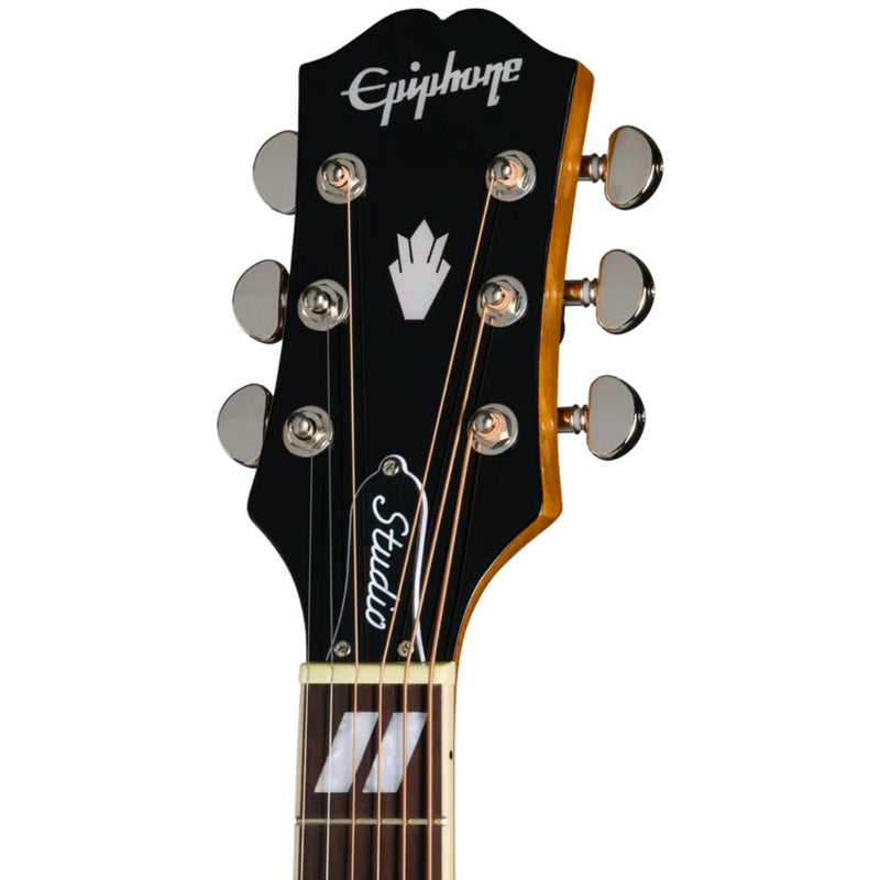 Epiphone Dove Studio Left-Handed Acoustic-Electric Guitar w/ Gig Bag - Antique Natural