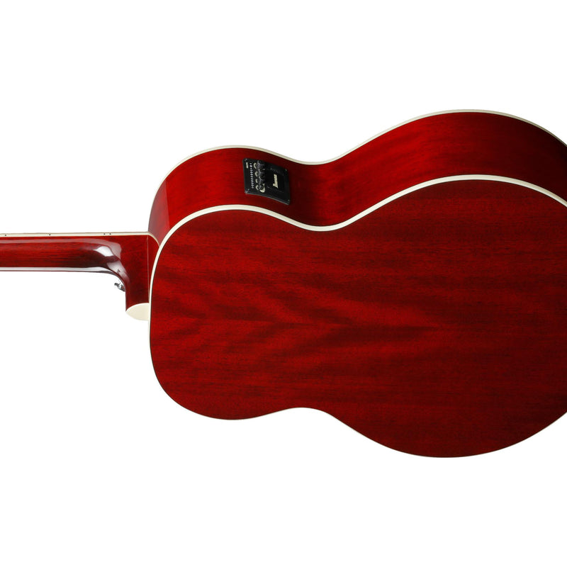 Ibanez AJ70M1E Artwood Jumbo Acoustic-Electric Guitar - Wine Red