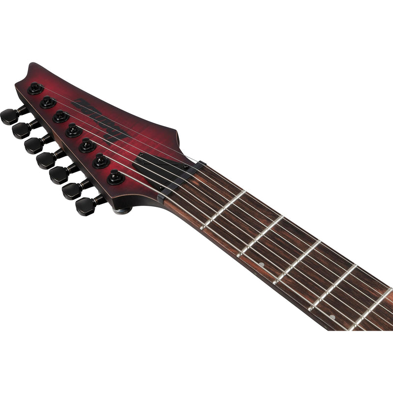 Ibanez RGD721FA RGD 7-String Guitar w/ Dimarzio Pickups  - Stained Wine Red Bust Flat