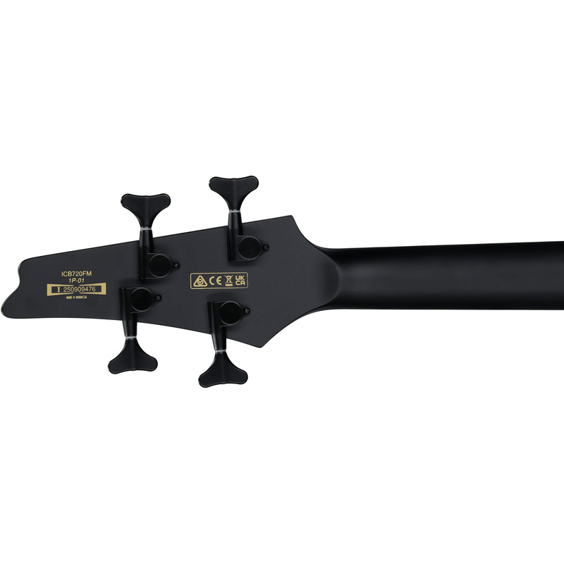 Ibanez ICB720FM ICB 4-String Bass w/ Nordstrand Pickips & Bag - Cosmic Blue Starburst