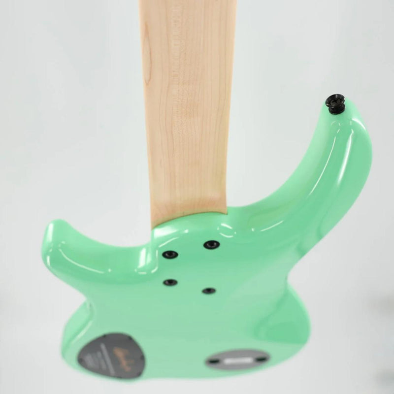 Dingwall John Taylor Signature 5 String Multi-Scale Bass w/ Padded Gig Bag - Seafoam Green